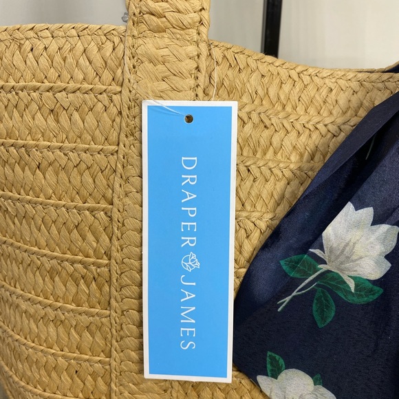 DRAPER JAMES NATURAL STRAW BAG - Picture 4 of 10
